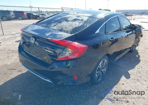 2019 Honda Civic Lx z USA, uszkodzony, nr VIN 2HGFC2F69KH569731